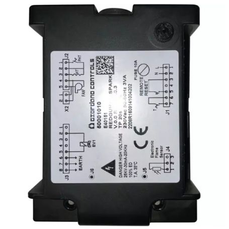 CIRCUIT IMPRIME ET TRANSFORMATEUR D'ALLUMAGE (RELAIS DE BRULEUR) POUR TR 45 THERMOBILE