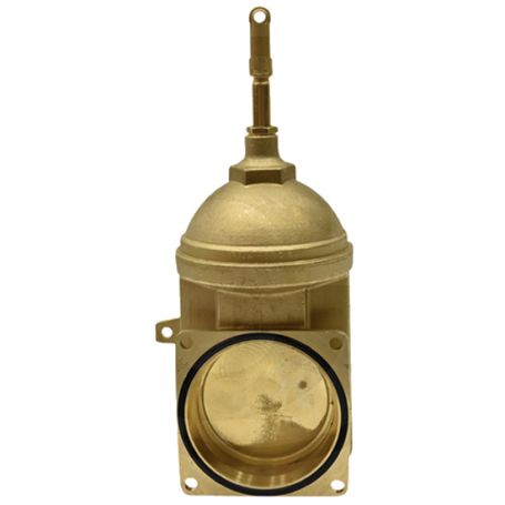 VANNE BRONZE 6" 2 BRIDES A CLOCHE