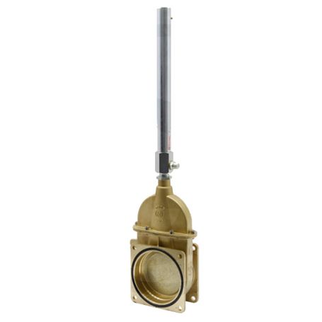 VANNE MZ 8" 2 BRIDES AVEC VERIN SIMPLE EFFET