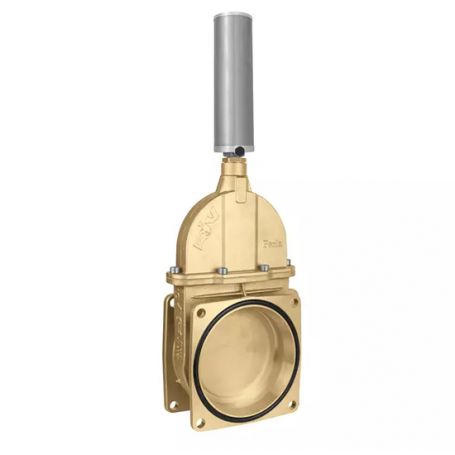 VANNE 2 BRIDE 4" + VERIN PNEUMATIQUE DE