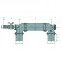 INDICATEUR DE NIVEAU TUBULAIRE LG 1500 MM