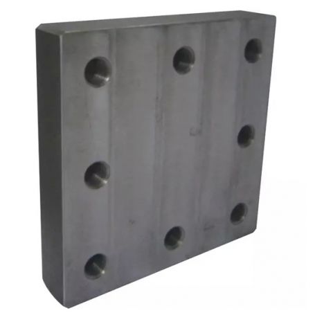 Platine à boulonner 8 trous EA 145X145