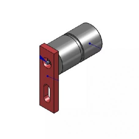 Axe de poulie type SAMAS