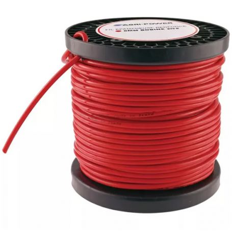 FIL EPAMPREUSE RENFORCÉ Ø 6 MM AGRI POWER BOBINE 270M