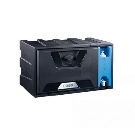 COFFRE 800X470X450 PLASTIQUE AVEC RESERVOIR EAU/SAVON INTEGRE