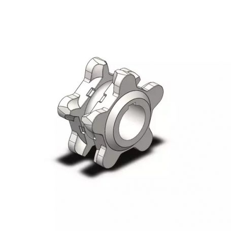 Noix épaulée pour chaine 12X36 alésage 50 RC14