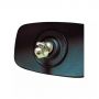 RETROVISEUR GLACE BOMBEE 153X248 MM POUR SUPPORT 18 MM