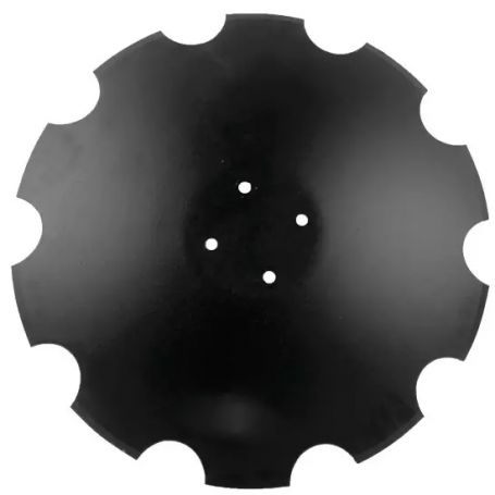 DISQUE CRENELE Ø510X5 4 TROUS FOND PLAT POUR MASCHIO