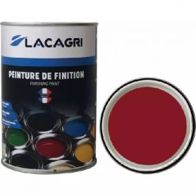 PEINTURE ANTI-CORROSION ROUGE RUBIS RAL 3003 POT DE 1L