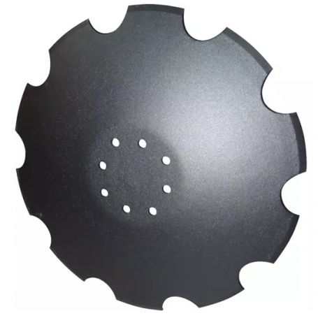 DISQUE CRENELÉ FOND PLAT Ø510X5 8 TROUS AD.AMAZONE ET POTTINGER