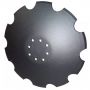 DISQUE CRENELÉ FOND PLAT Ø510X5 8 TROUS AD.AMAZONE ET POTTINGER
