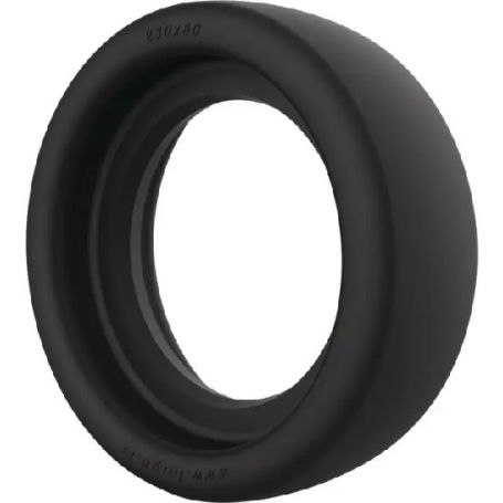 PNEU 230X80MM CAOUTCHOUC LISSE 60 SHORE