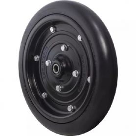 ROUE 325X50MM CAOUTCHOUC LISSE RENFORCE 60 SHORE