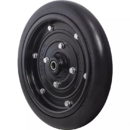 ROUE 325X50MM CAOUTCHOUC LISSE RENFORCE 60 SHORE