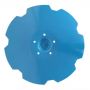 DISQUE CRENELE FOND PLAT 645X6, 5 TROUS LEMKEN