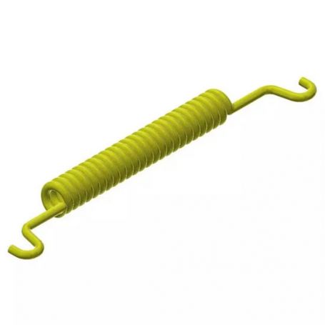 RESSORT DE RAPPEL DE MACHOIRE DE FREIN 23X117