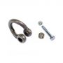 MANILLE COMPLETE TORSE FIL 7 MM Ø TROU 8,5 MM