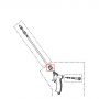 ECROU DE FIXATION DU TUBE SUR POIGNEE - PULVERISATEUR BERTHOUD