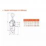 SOUPAPE SECURITE COUDEE-CALIBREE 1 BAR (PRESSION) RIV 2"