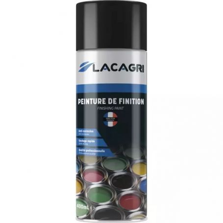PEINTURE ANTI-CORROSION NOIR MAT AEROSOL 400ML