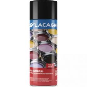 PEINTURE ANTI-CORROSION NOIR HAUTE TEMPERATURE AEROSOL 400ML