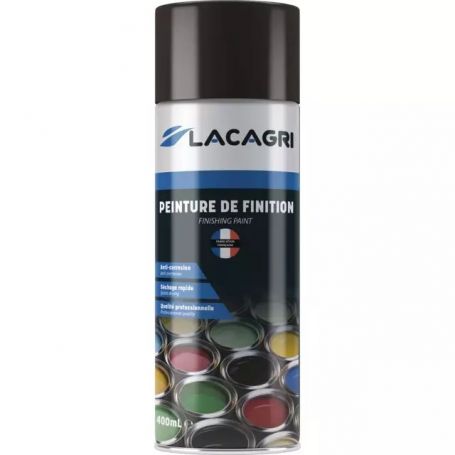 PEINTURE ANTI-CORROSION NOIR RAL 9005 AEROSOL 400ML