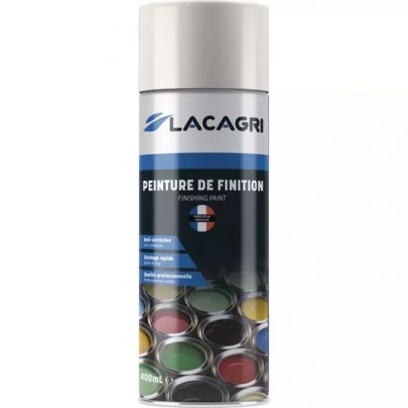 PEINTURE ANTI-CORROSION BLANC RAL 9010 AEROSOL 400ML