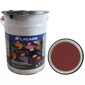 PEINTURE ANTI-CORROSION BRUN ROUGE PRIMAIRE POT DE 6 L