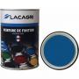 Peinture de finition bleu irrigation pot 1l