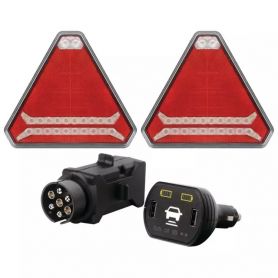 Kit signalisation magnétique LED sans fil TECHNI-POWER
