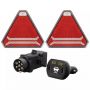 Kit signalisation magnétique LED sans fil TECHNI-POWER